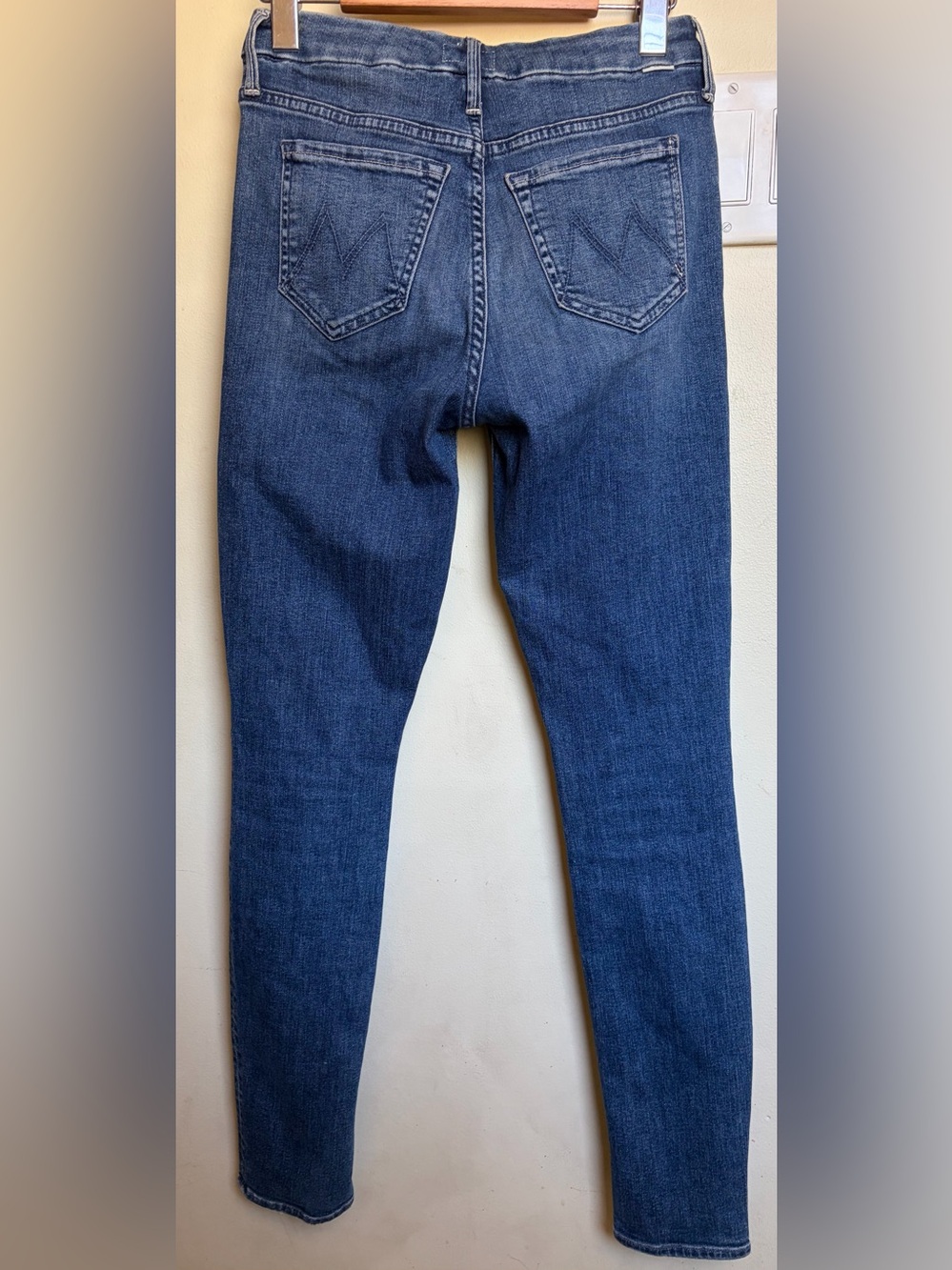 MOTHER The Looker Groovin Size 24 Denim Jeans Medium Wash Summer Girls Night - Picture 6 of 14